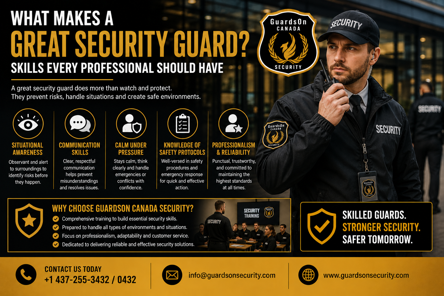 What Makes a Great Security Guard? Skills Every Professional Should Have