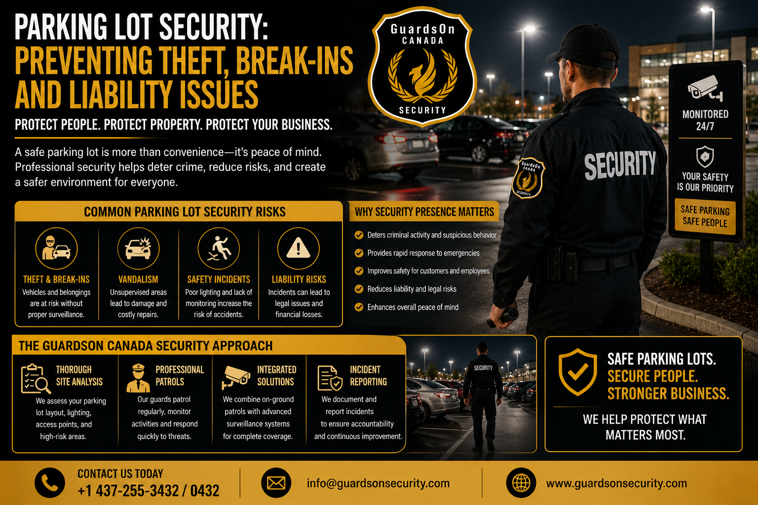 Parking Lot Security: Preventing Theft, Break-Ins, and Liability Issues