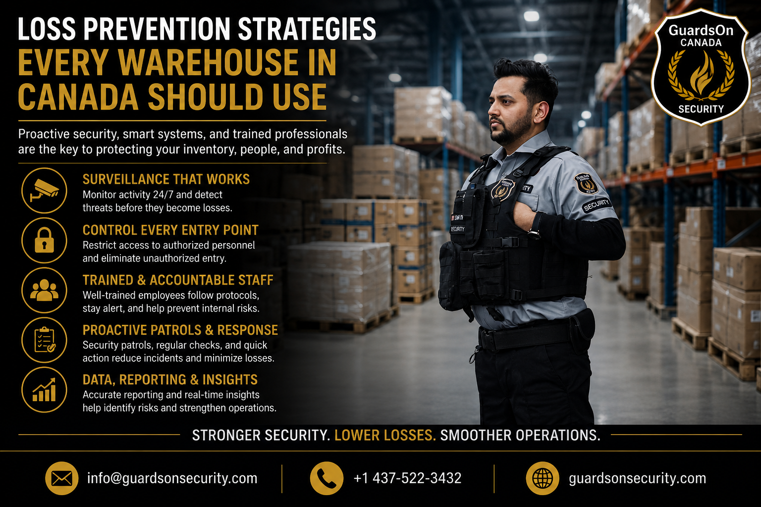 Loss Prevention Strategies Every Warehouse in Canada Should Use